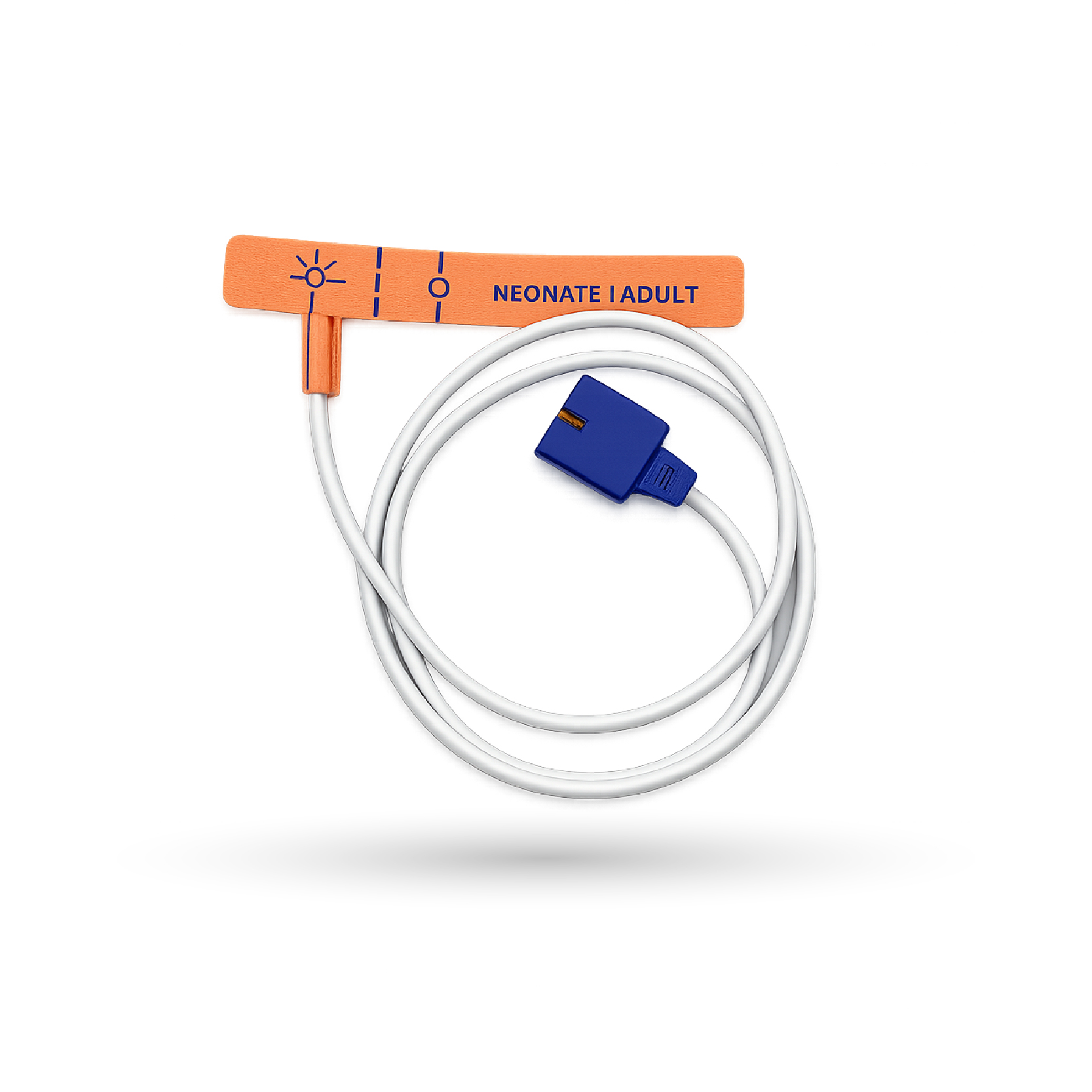 Sensor de Oximetria_Mesa de trabajo 1 Sensor Descartable Marca MUX Con Tecnología OXIMAX - Imagen 1